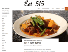 Tablet Screenshot of eat515.com